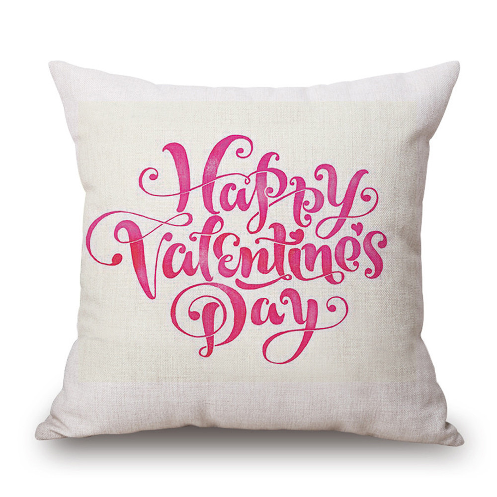 Happy Valentine’s Day Throw Pillow Case – When You Touch a Cat with ...